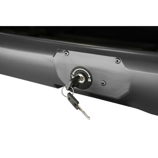 ΜΠΑΓΚΑΖΙΕΡΑ ΟΡΟΦΗΣ NORDRIVE BOX 400 LT (ΜΑΥΡΗ/ΑΝΑΓΛΥΦΗ - 175X79X47) - 1ΤΕΜ. 400 Λίτρα