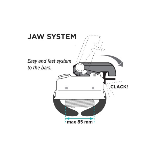 ΜΠΑΓΚΑΖΙΕΡΑ ΟΡΟΦΗΣ RACE AXION 410L ΣΕ ΜΑΥΡΟ ΧΡΩΜΑ ΜΕ MAT ΥΦΗ 175 X 87 X 46 cm - MAX 75 kg ΜΕ ΔΙΠΛΟ ΑΝΟΙΓΜΑ - 1 τεμ. 