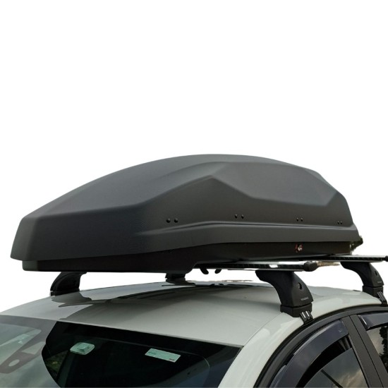 ΜΠΑΓΚΑΖΙΕΡΑ ΟΡΟΦΗΣ RACE AXION 410L ΣΕ ΜΑΥΡΟ ΧΡΩΜΑ ΜΕ MAT ΥΦΗ 175 X 87 X 46 cm - MAX 75 kg ΜΕ ΔΙΠΛΟ ΑΝΟΙΓΜΑ - 1 τεμ. 