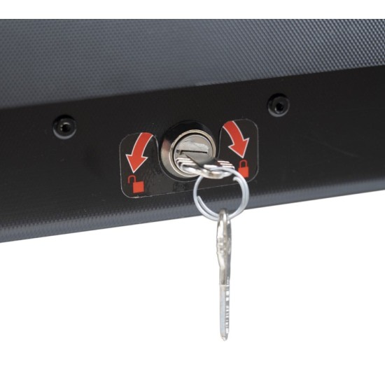 ΜΠΑΓΚΑΖΙΕΡΑ ΟΡΟΦΗΣ STARLA 500 DUO BLACK (ΜΑΥΡΗ 199cm x 41cm x 84cm) MENABO 500 Λίτρα