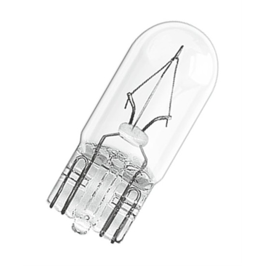 ΛΑΜΠΑ 12V 3W XΩΡΙΣ KΑΛΥΚΑ 1ΤΜΧ. OSRAM