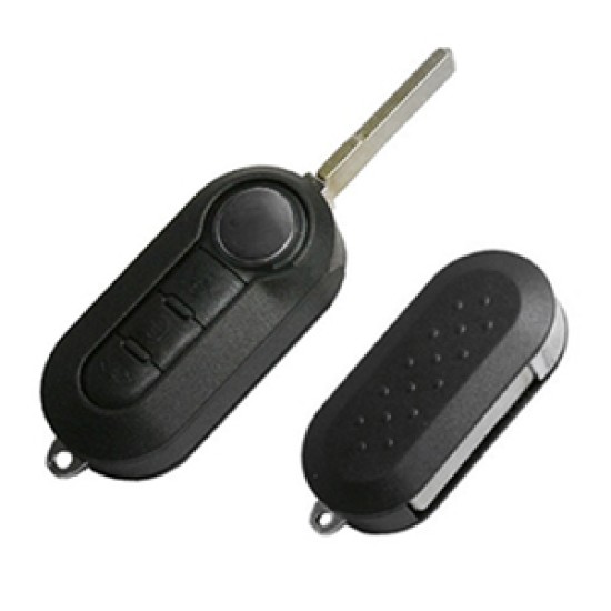 FIAT 500 / PUNTO EVO / GRANDE PUNTO / ΑΝΤΑΛΛΑΚΤΙΚΟ ΚΛΕΙΔΙ ΜΕ ΚΑΛΥΜΜΑ 3 ΚΟΥΜΠΙΩΝ DGA - 1 ΤΕΜ.