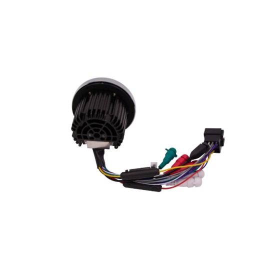 HASDA H-1003 ΑΔΙΑΒΡΟΧΟ ΣΤΡΟΓΓΥΛΟ ΜΑΥΡΟ BLUETOOTH CONTROLLER - A2DP 