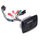 HASDA MP3 PLAYER 155X105mm - 12V - 4X45W ΜΕ ΡΑΔΙΟΦΩΝΟ/USB/BLUETOOTH (ΑΔΙΑΒΡΟΧΟ/ΜΑΥΡΟ) 