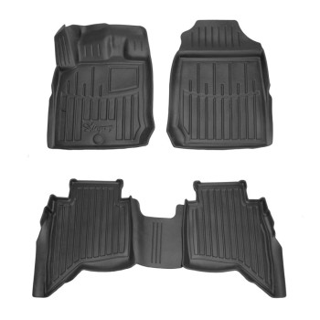 Race Axion - Πατάκια Για Isuzu D-Max (RG) 2019-2026 4πορτο Λάστιχο Σκαφάκια Προστατευτικά Με Κουμπώματα για Επιβατικά Αυτοκίνητα - 4 τεμ. (5063034/ST)