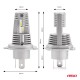ΛΑΜΠΕΣ LED H4 10-16V 40W 6.500K 4400lm  (ΨΥΚΤΡΑ) X1 AMIO - 2ΤΕΜ. Λάμπες