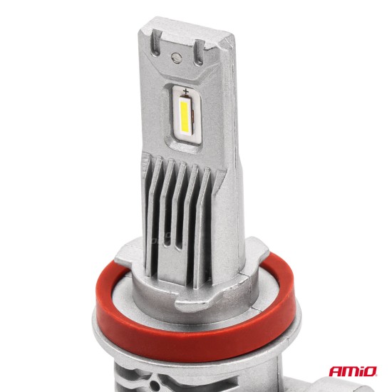 ΛΑΜΠΕΣ LED H8/H9/H11 10-16V 40W 6.500K 4400lm  (ΨΥΚΤΡΑ) X1 SERIES AMIO - 2ΤΕΜ. Λάμπες