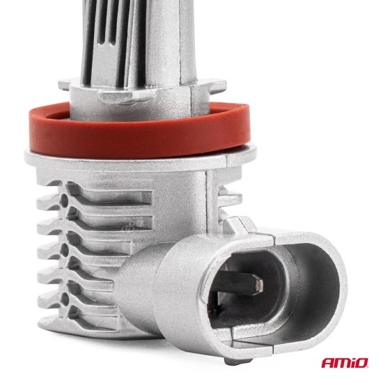 ΛΑΜΠΕΣ LED H8/H9/H11 10-16V 40W 6.500K 4400lm  (ΨΥΚΤΡΑ) X1 SERIES AMIO - 2ΤΕΜ. Λάμπες