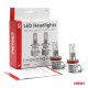 ΛΑΜΠΕΣ LED H8/H9/H11 10-16V 40W 6.500K 4400lm  (ΨΥΚΤΡΑ) X1 SERIES AMIO - 2ΤΕΜ. Λάμπες