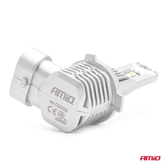 ΛΑΜΠΕΣ LED HΒ4 9006 10-16V 40W 6.500K 4400lm  (ΨΥΚΤΡΑ) X1 SERIES AMIO - 2ΤΕΜ. Λάμπες