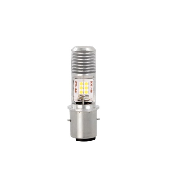 S2 BA20D 10-80V 12W 12x3030SMD LED 1.200lm 6.000K ΔΙΠΛΗΣ ΠΟΛΙΚΟΤΗΤΑΣ BLISTER M-TECH - 1 ΤΕΜ. LED