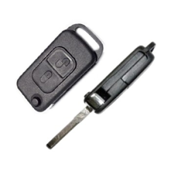 ΑΝΤΑΛΛΑΚΤΙΚΟ ΚΛΕΙΔΙ ΓΙΑ MERCEDES ΑΝΑΔΙΠΛΟΥΜΕΝΟ ΜΕ ΚΑΛΥΜΜΑ 2 ΚΟΥΜΠΙΩΝ / ΛΑΜΑ 6 (ΧΩΡΙΣ ΚΛΕΙΔΙ) DGA - 1 ΤΕΜ.