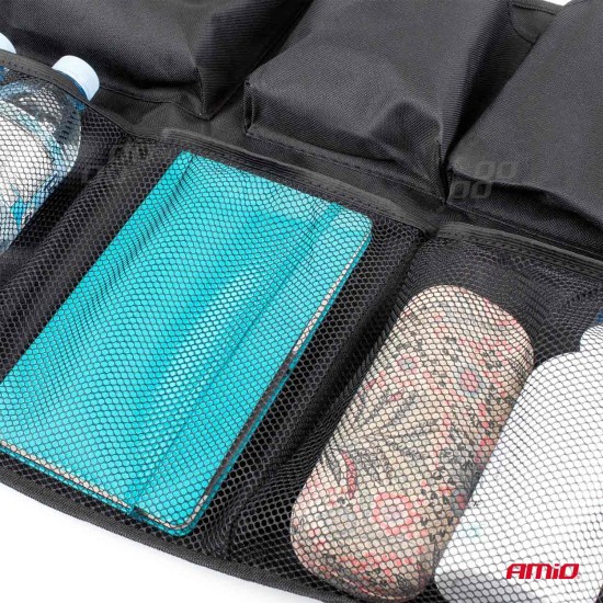 ΘΗΚΕΣ ΠΛΑΤΗΣ ΚΑΘΙΣΜΑΤΟΣ ORGANIZER - ΘΗΚΗ ΟΡΓΑΝΩΣΗΣ ΦΟΡΤΗΓΟΥ CO-6 ΜΑΥΡΟ ΧΡΩΜΑ 89x46cm AMIO - 1 ΤΕΜ. Organizers