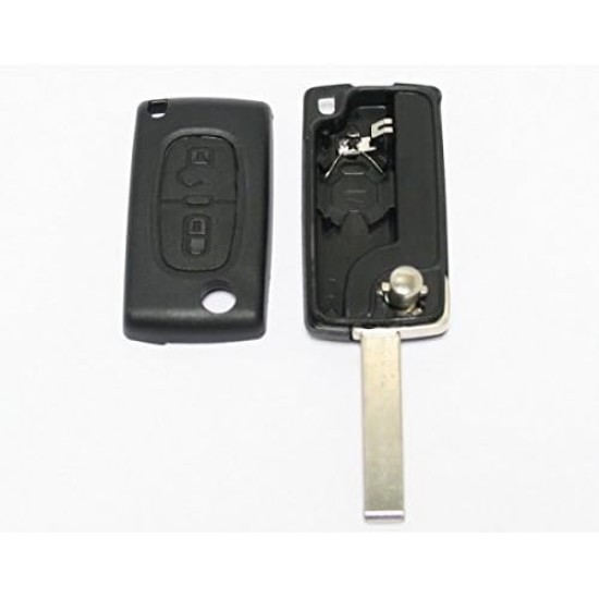 ΑΝΤΑΛΛΑΚΤΙΚΟ ΚΛΕΙΔΙ ΓΙΑ PEUGEOT 206 / 107 / 207 / 307 / 407 CITROEN C2 / C3 / C4 / C5 / C6 ΑΝΤΑΛΛΑΚΤΙΚΟ ΚΑΛΥΜΜΑ ΧΩΡΙΣ ΚΛΕΙΔΙ 2 ΚΟΥΜΠΙΩΝ - 1 ΤΕΜ.