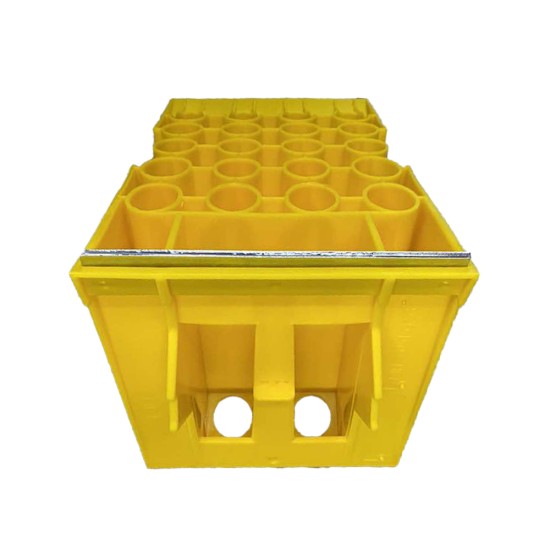 ΤΑΚΟΣ ΤΡΟΧΟΥ ΦΟΡΤΗΓΟΥ ΠΛΑΣΤΙΚΟΣ ΚΙΤΡΙΝΟΣ - 4ΤΕΜ 