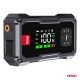 Amio - Φορητός Εκκινητής Μπαταρίας (Jump Starter) με ενσωματωμένο Κομπρεσέρ Αέρα, Powerbank και Φακό LED τάση λειτουργίας 12V με χωρητικότητα 7,2Ah και μέγιστο ρεύμα εκκίνησης 600A για Επιβατικά Αυτοκίνητα - 1 τεμ. (04674/AM)