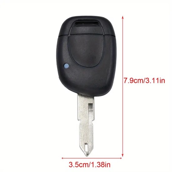 ΑΝΤΑΛΛΑΚΤΙΚΟ ΚΛΕΙΔΙ ΓΙΑ RENAULT CLIO / MEGANE / KANGOO / MASTER ΜΕ ΚΑΛΥΜΜΑ 1 ΚΟΥΜΠΙΟΥ ΧΩΡΙΣ ΚΛΕΙΔΙ DGA - 1 ΤΕΜ.