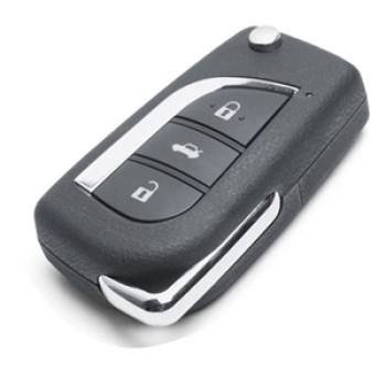 TOYOTA ΑΝΑΔΙΠΛΟΥΜΕΝΟ ΑΝΤΑΛΛΑΚΤΙΚΟ ΚΛΕΙΔΙ ΜΕ ΚΑΛΥΜΜΑ 3 ΚΟΥΜΠΙΩΝ DGA - 1 ΤΕΜ.