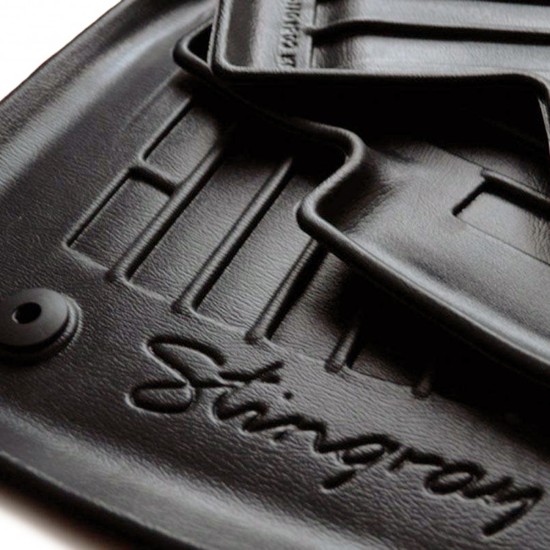 Race Axion - Προστατευτικά Πατάκια τύπου Σκαφάκια για Zeekr 7X 2024> 5πορτο υλικό Λάστιχο με Κουμπώματα - 2 τεμ. (5070042/ST)