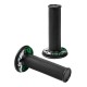 ΧΕΡΟΥΛΙΑ MOTO DONUT OFF-ROAD ΜΑΥΡΑ/ΠΡΑΣΙΝΑ 22MM+25MM 12CM 2ΤΕΜ Χερούλια