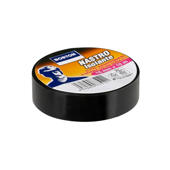 ΜΟΝΩΤΙΚΗ ΤΑΙΝΙΑ PRO-TAPE ΜΑΥΡΟ ΧΡΩΜΑ 15mm x 10m LAMPA - 1 ΤΕΜ. Δετικά Ταινίες