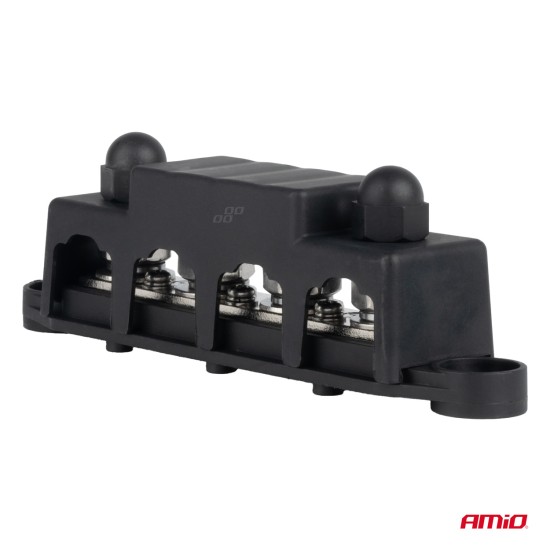 ΜΠΑΡΑ ΚΑΛΩΔΙΩΝ / ΤΕΡΜΑΤΙΚΟ 4 ΘΕΣΕΩΝ M10 max 48V  AMIO - 1 Τεμ. Διάφορα Ηλεκτρικά Αξεσουάρ