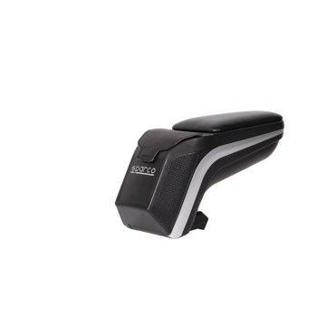 ΚΟΝΣΟΛΑ ΧΕΙΡΟΦΡΕΝΟΥ ΜΑΥΡΗ-ΑΣΗΜΙ SPARCO - 1 ΤΕΜ.