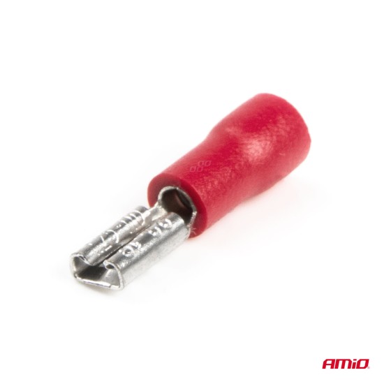 ΦΙΣΑΚΙΑ ΘΗΛΥΚΑ ΚΟΚΚΙΝΑ FDD1 1,25-110 /10A/ 3,8mm ΑΜΟ - 10 ΤΕΜ. Διάφορες Πριζες και Φις