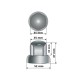 ΚΑΠΑΚΙΑ ΠΑΞΙΜΑΔΙΩΝ/ΜΠΟΥΛΟΝΙΩΝ ΦΟΡΤΗΓΟΥ INOX (STAINLESS STEEL) 33mm 500ΤΕΜ. Διακόσμηση Τροχών ΚΑΠΑΚΙΑ ΠΑΞΙΜΑΔΙΩΝ/ΜΠΟΥΛΟΝΙΩΝ ΦΟΡΤΗΓΟΥ INOX (STAINLESS STEEL) 33mm 500ΤΕΜ. Διακόσμηση Τροχών