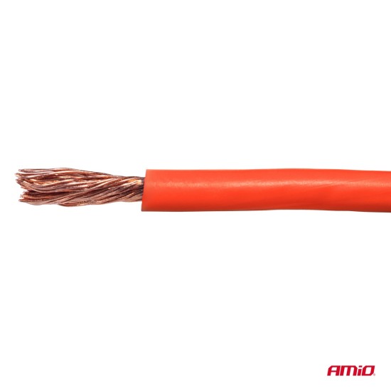 Amio - Μονόκλωνο Καλώδιο Εγκατάστασης CCA 1×1,5mm² 50m – 12/230V - 1 τεμ. (04452/AM)