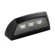 ΦΩΣ ΠΙΝΑΚΙΔΑΣ (ΠΛΑΦΟΝΙΕΡΑ) MOTO E-LON 12V 3LED SMD 58x31mm ΛΕΥΚΟ ΦΩΣ/ΜΑΥΡΟ ΧΡΩΜΑ 1ΤΕΜ 