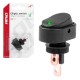 ΔΙΑΚΟΠΤΗΣ ON/OFF 3 ΕΠΑΦΩΝ ΜΕ LED ΠΡΑΣΙΝΟ 12/24V Φ12mm 30A ΜΕ ΣΠΕΙΡΩΜΑ ΟΒΑΛ ΑΜΙΟ - 1 ΤΕΜ. Διεθνείς Διακόπτες ΔΙΑΚΟΠΤΗΣ ON/OFF 3 ΕΠΑΦΩΝ ΜΕ LED ΠΡΑΣΙΝΟ 12/24V Φ12mm 30A ΜΕ ΣΠΕΙΡΩΜΑ ΟΒΑΛ ΑΜΙΟ - 1 ΤΕΜ. Διεθνείς Διακόπτες