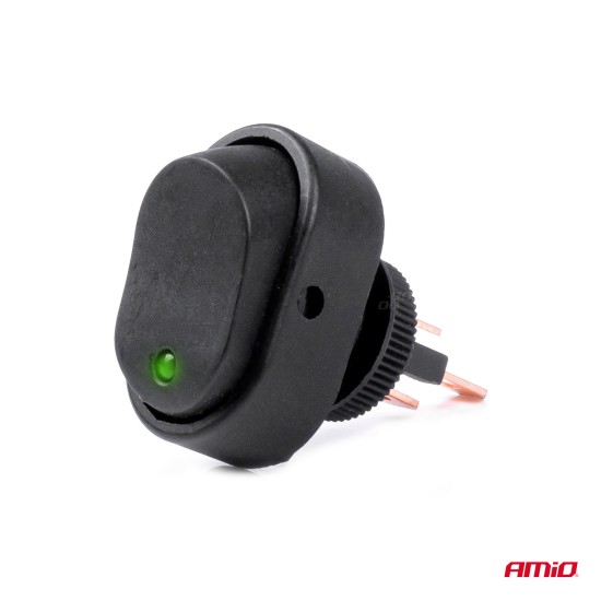 ΔΙΑΚΟΠΤΗΣ ON/OFF 3 ΕΠΑΦΩΝ ΜΕ LED ΠΡΑΣΙΝΟ 12/24V Φ12mm 30A ΜΕ ΣΠΕΙΡΩΜΑ ΟΒΑΛ ΑΜΙΟ - 1 ΤΕΜ. Διεθνείς Διακόπτες ΔΙΑΚΟΠΤΗΣ ON/OFF 3 ΕΠΑΦΩΝ ΜΕ LED ΠΡΑΣΙΝΟ 12/24V Φ12mm 30A ΜΕ ΣΠΕΙΡΩΜΑ ΟΒΑΛ ΑΜΙΟ - 1 ΤΕΜ. Διεθνείς Διακόπτες