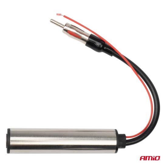 ΕΝΙΣΧΥΤΗΣ ΣΗΜΑΤΟΣ ΚΕΡΑΙΑΣ DIN 12V/24V - AM/FM  AMIO - 1 τεμ. Ενισχυτές