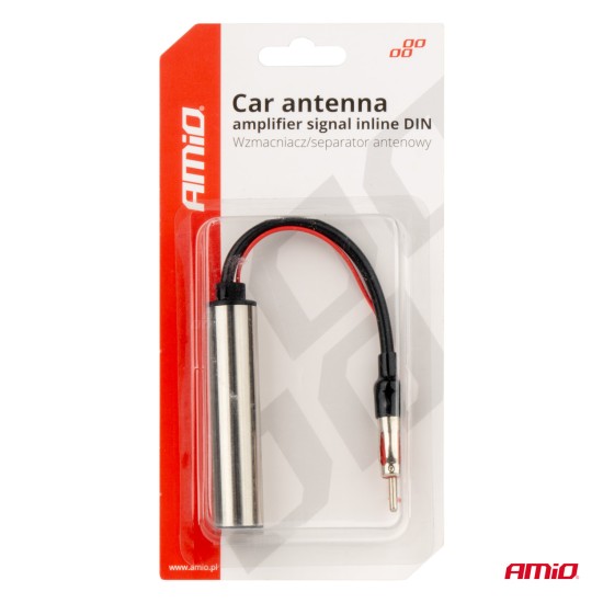 ΕΝΙΣΧΥΤΗΣ ΣΗΜΑΤΟΣ ΚΕΡΑΙΑΣ DIN 12V/24V - AM/FM  AMIO - 1 τεμ. Ενισχυτές