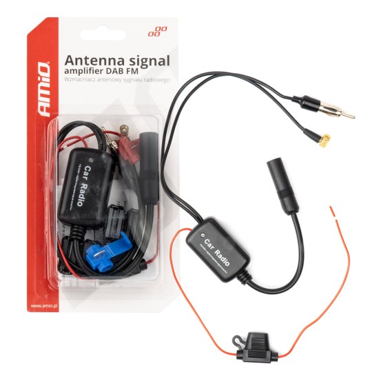 ΕΝΙΣΧΥΤΗΣ ΣΗΜΑΤΟΣ ΚΕΡΑΙΑΣ 12V - DAB/FM AMIO - 1 τεμ. Ενισχυτές