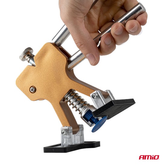 Amio - Kit Επισκευής Λαμαρίνας από Λακούβες (Αμάξωμα Οχήματος) DIY Dent+Ding Repair Kit Μεγάλο σε Σάκο για Επιβατικά Αυτοκίνητα - 1 σετ (04600/AM)