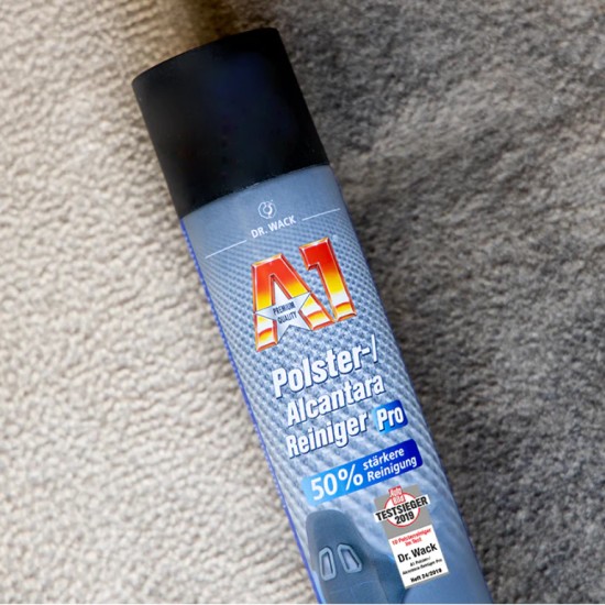 A1 ΚΑΘΑΡΙΣΤΙΚΟ ΚΑΙ ΓΙΑΛΙΣΤΙΚΟ ALCANTARA 400ML DR. WACK