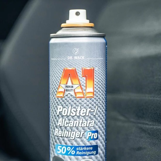 A1 ΚΑΘΑΡΙΣΤΙΚΟ ΚΑΙ ΓΙΑΛΙΣΤΙΚΟ ALCANTARA 400ML DR. WACK