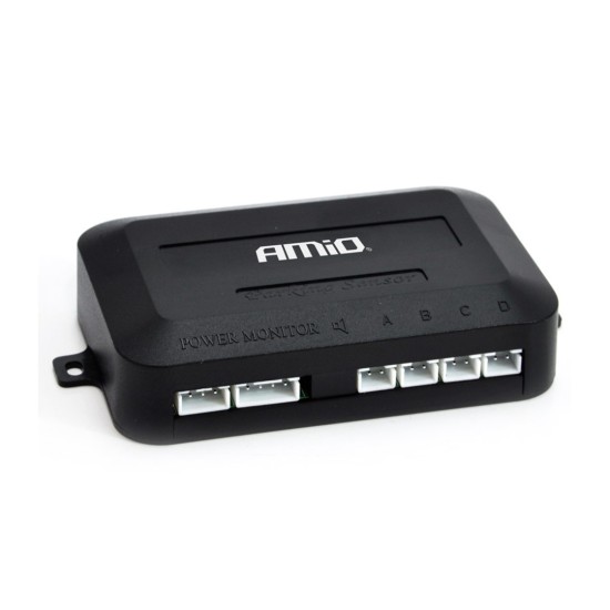 ΣΥΣΤΗΜΑ ΠΑΡΚΑΡΙΣΜΑΤΟΣ ΜΕ 4 ΑΣΗΜΙ ΑΙΣΘΗΤΗΡΕΣ 22 MM ΚΑΙ BUZZER AMiO - 1 ΤΕΜ. 