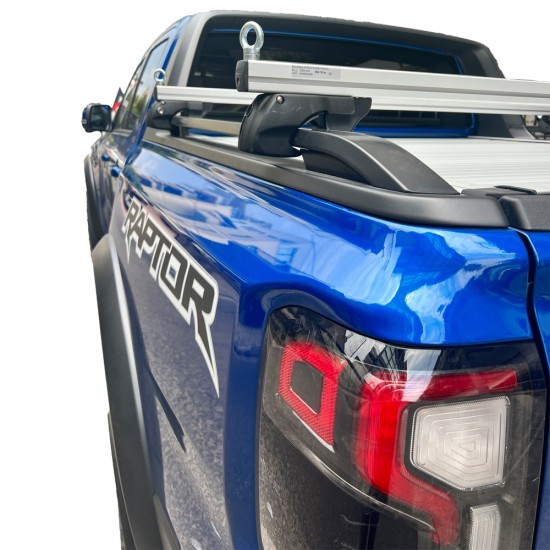 KIT ΜΠΑΡΕΣ ΓΙΑ ΚΑΡΟΤΣΑ FORD RANGER/ RAPTOR 2022+ PROFESSIONAL 165cm 8450/ΜΒ Χ2 ΚΑΙ ΑΚΡΑ BRIO 71050/MB Χ4  Έτοιμα Kit Μπάρες Για Επαγγελματικά Οχήματα