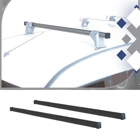 ΚΙΤ ΜΠΑΡΕΣ ΓΙΑ FORD TOURNEO/TRANSIT CONNECT 2004-2013 ΜΕ 2 ΕΠΑΓΓΕΛΜΑΤΙΚΕΣ ΜΠΑΡΕΣ ΣΙΔΗΡΟΥ K39 (K39-260 X 2 - K39-204 X 2) 
