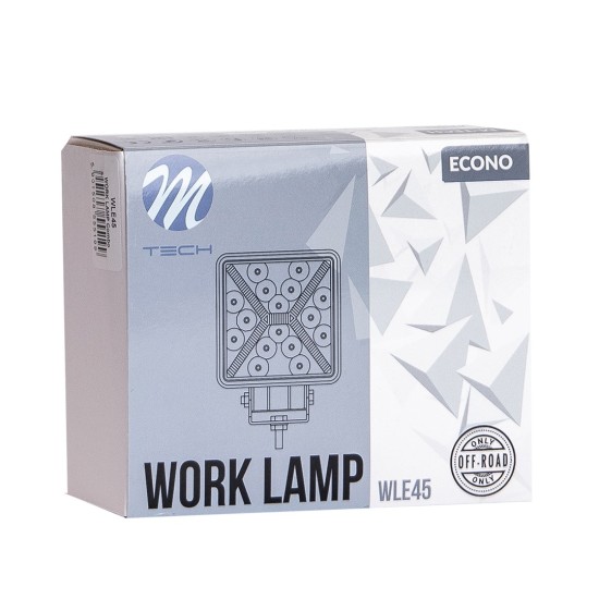 ΠΡΟΒΟΛΕΑΣ ΕΡΓΑΣΙΑΣ 12-30V 46W 46XSMD LED max1300lm ΔΙΑΣΤΑΣΗ:10cm COMBO ΤΕΤΡΑΓΩΝΟΣ ECONO M-TECH -1 ΤΕΜ. 