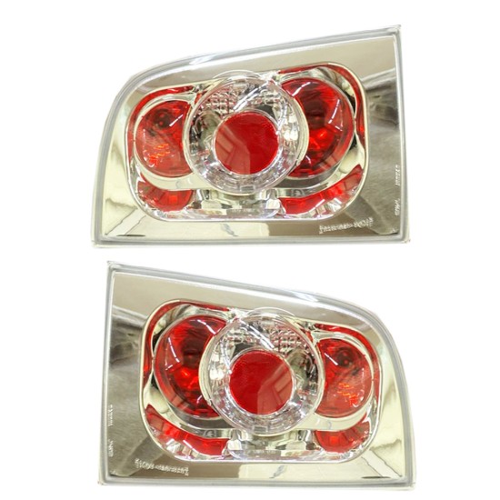 ΠΙΣΙΝΑ ΦΑΝΑΡΙΑ ΓΙΑ SKODA OCTAVIA 4 1997-2004 SW (STATION WAGON) CHROME  DIEDERICHS - 2 τεμ Φανάρια Οπίσθια