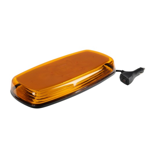 ΦΑΡΟΣ/ΣΤΡΟΜΠΟ MINI BAR 12/24V 38W 84LED ΠΟΡΤΟΚΑΛΙ 7 ΧΡΗΣΕΩΝ ΜΕ ΦΙΣ ΑΝΑΠΤΗΡΑ ΜΑΓΝΗΤΙΚΟ 304,5x157,4mm Φάροι LED