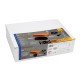 ΦΑΡΟΣ/ΣΤΡΟΜΠΟ MINI BAR 12/24V 38W 84LED ΠΟΡΤΟΚΑΛΙ 7 ΧΡΗΣΕΩΝ ΜΕ ΦΙΣ ΑΝΑΠΤΗΡΑ ΜΑΓΝΗΤΙΚΟ 304,5x157,4mm Φάροι LED