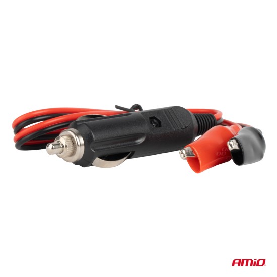 ΦΙΣ ΑΝΑΠΤΗΡΑ ΜΕ ΚΡΟΚΟΔΕΙΛΑΚΙΑ 12/24V 60cm ΑΜΙΟ - 1 ΤΕΜ. Φις Αναπτήρα