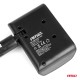 ΑΝΤΑΠΤΟΡΑΣ ΑΝΑΠΤΗΡΑ 12/24V 120W ΜΑΥΡΟΣ/3 ΘΕΣΕΙΣ/ΠΕΡΙΣΤΡΟΦΗ 90 ΜΟΙΡΩΝ AMIO - 1 Τεμ. 