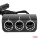 ΑΝΤΑΠΤΟΡΑΣ ΑΝΑΠΤΗΡΑ 12/24V 120W ΜΑΥΡΟΣ/3 ΘΕΣΕΙΣ/1xUSB-A/ΜΕ ΥΠΟΔΟΧΗ ΑΝΑΠΤΗΡΑ ΑΥΤΟΚΙΝΗΤΟΥ/ΚΑΛΩΔΙΟ 80cm AMIO - 1 Τεμ. ΑΝΤΑΠΤΟΡΑΣ ΑΝΑΠΤΗΡΑ 12/24V 120W ΜΑΥΡΟΣ/3 ΘΕΣΕΙΣ/1xUSB-A/ΜΕ ΥΠΟΔΟΧΗ ΑΝΑΠΤΗΡΑ ΑΥΤΟΚΙΝΗΤΟΥ/ΚΑΛΩΔΙΟ 80cm AMIO - 1 Τεμ.