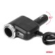 ΑΝΤΑΠΤΟΡΑΣ ΑΝΑΠΤΗΡΑ 12/24V 120W ΜΑΥΡΟΣ/3 ΘΕΣΕΙΣ/1xUSB-A/ΜΕ ΥΠΟΔΟΧΗ ΑΝΑΠΤΗΡΑ ΑΥΤΟΚΙΝΗΤΟΥ/ΚΑΛΩΔΙΟ 80cm AMIO - 1 Τεμ. ΑΝΤΑΠΤΟΡΑΣ ΑΝΑΠΤΗΡΑ 12/24V 120W ΜΑΥΡΟΣ/3 ΘΕΣΕΙΣ/1xUSB-A/ΜΕ ΥΠΟΔΟΧΗ ΑΝΑΠΤΗΡΑ ΑΥΤΟΚΙΝΗΤΟΥ/ΚΑΛΩΔΙΟ 80cm AMIO - 1 Τεμ.